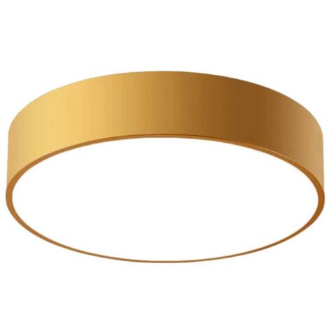 PLAFONNIER APP873-C CLASSIQUE OR 40CM RONDE 4-POINTS DE LUMIÈRE E27 40X8CM