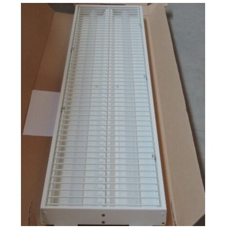 Plafonnier apparent / suspendu LED 115W blanc 1500x292mm 4000K 12000lm driver 230V prismatique IK10 IP20 STS LED DIETAL Q32004