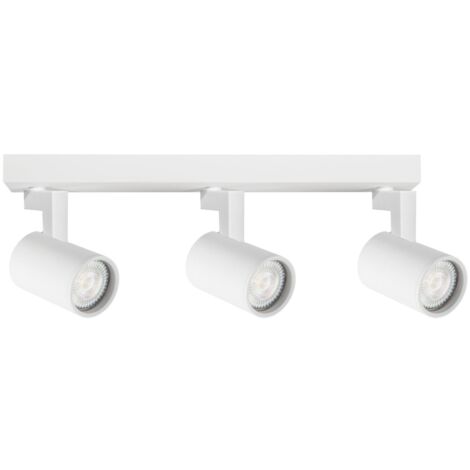 Plafonnier/Applique 3 spots blanc GU10 10W Polux LYNX