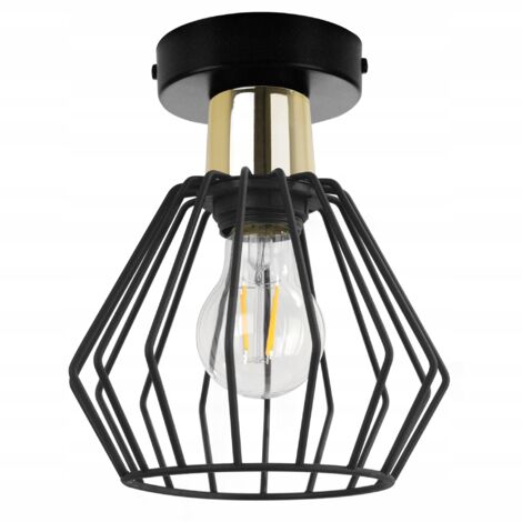 PLAFONNIER APPLIQUE LAMPE MÉTAL FIL LED