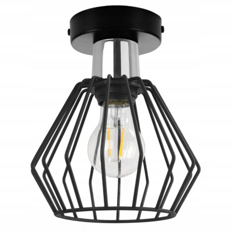 PLAFONNIER APPLIQUE LAMPE MÉTAL FIL LED