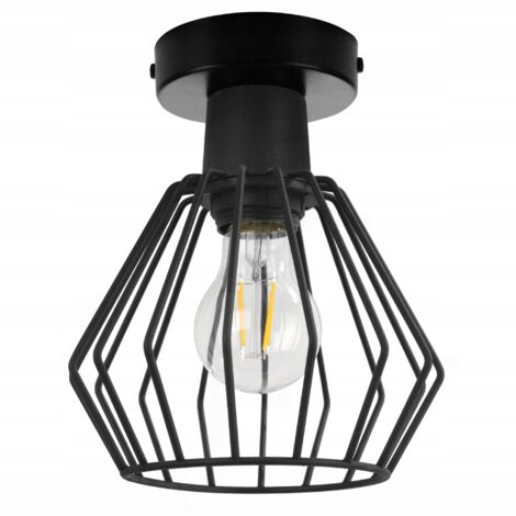 PLAFONNIER APPLIQUE LAMPE MÉTAL FIL LED