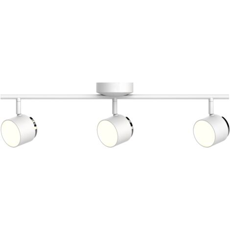 Plafonnier-applique LED 3 spots blanc 3000K KUBIK Polux