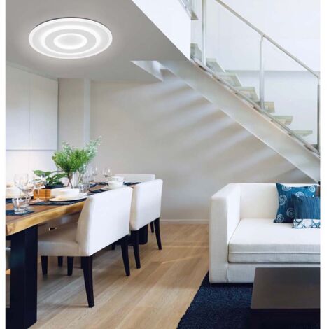 Plafonnier/applique Led CCT Bolia rond - Fischer & Honsel