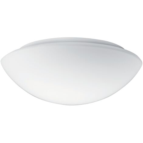 plafonnier - aric pandora - e27 - diamètre 300 mm - blanc - sans lampe - aric 1319