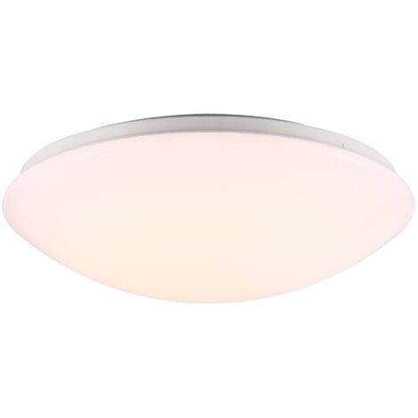 Plafonnier ASK 36 Sensor Métal Blanc, H.10.5 - IP44 - LED Module /Nordlux Intérieur