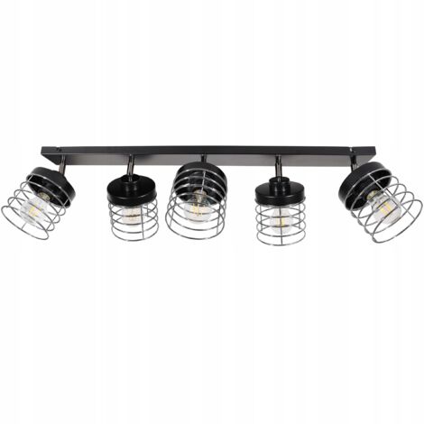 PLAFONNIER BANDE LAMPE FIL DE LAMPE CHROME LED