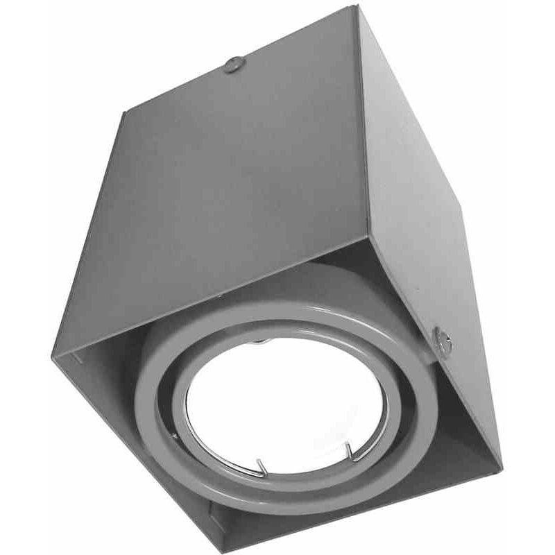 PLAFONNIER BLOCCO GRIS 1x7W GU10 LED