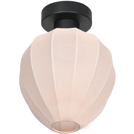 Plafonnier Bloeba abat-jour crème Ø 25cm - 4370ZW