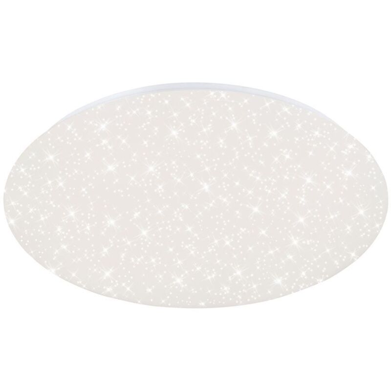 Plafonnier Briloner leuchten verb, 40 w, 4000 lm, IP20, blanc, plastique, intensité lumineuse variable, cct, ø 49,5 cm