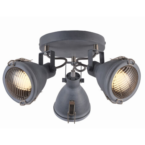 Plafonnier Candellux Crodo 98-71132 gris 3xE14 39 cm