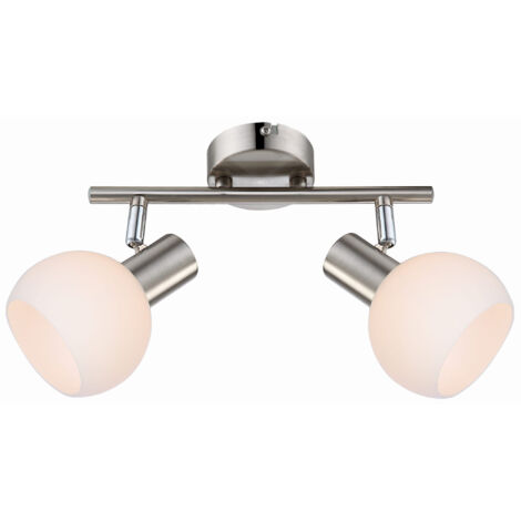 Plafonnier Candellux Mauro RGB avec télécommande argent