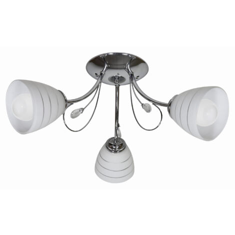 Plafonnier Candellux Simpli 33-63847 chrome 3xE27 54cm