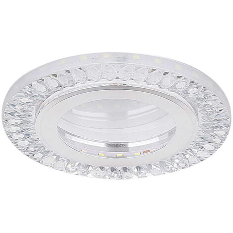Plafonnier Candellux SSP 2xLED 10W 6500K chrome verre