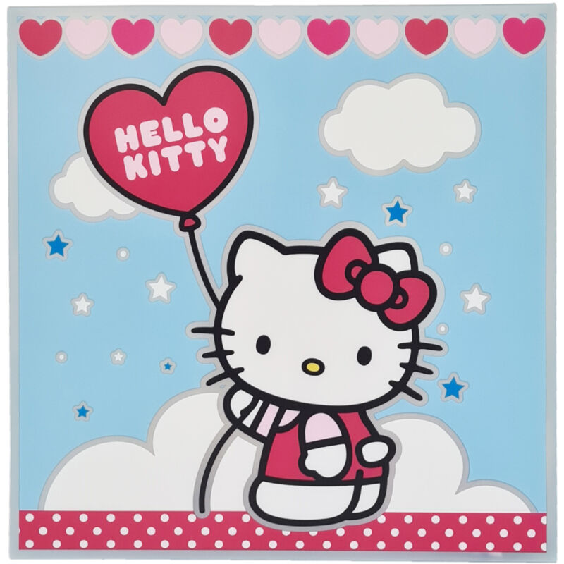 Plafonnier Carré Hello Kitty