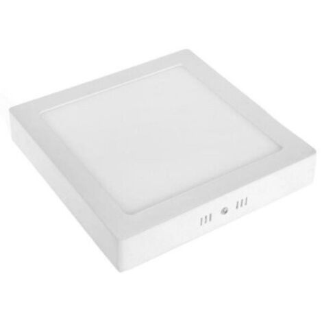 Plafonnier Carré 18w 90 Led 2835 Smd Blanc Chaud Ac90-240v