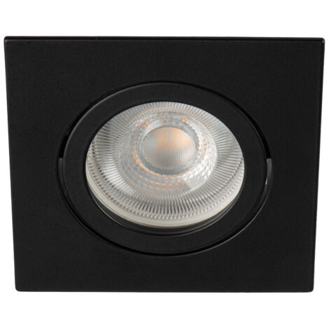 Plafonnier carré, noir, DALLA DTL-B 22434 Kanlux