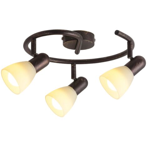 Plafonnier classique Rabalux Soma 3xE14 bronze antique