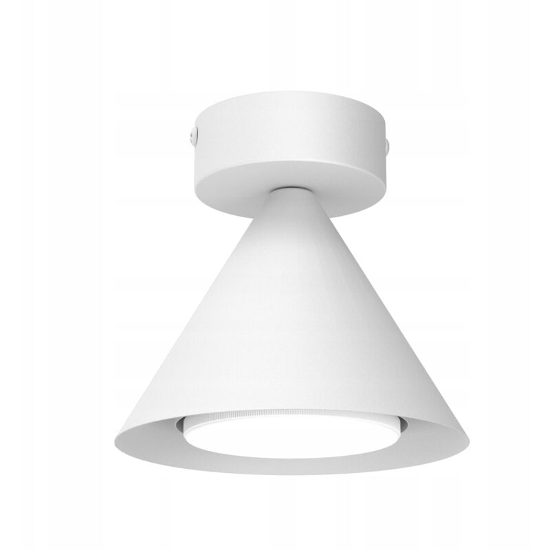 Plafonnier conique blanc Cone Gx53