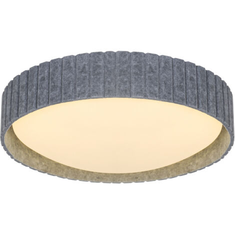 Plafonnier - CORATO - Matière plastique - Gris - E14 NORDLUX 2512456010