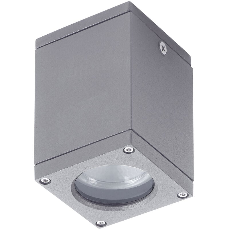 Novolux - Montage en surface cub Square IP54 GU10 4.50W Gris