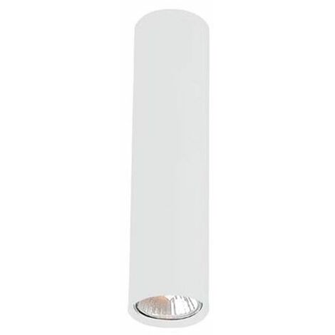 Plafonnier D60 Pour Ampoule LED GU10 25cm Blanc Sablé ZAMBELIS