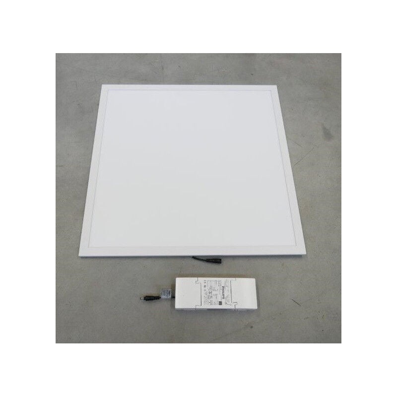Plafonnier dalle led 29W blanc pavé 595x595mm 4000K 3560lm alim 230V IP20 Basic Pannello Fosnova