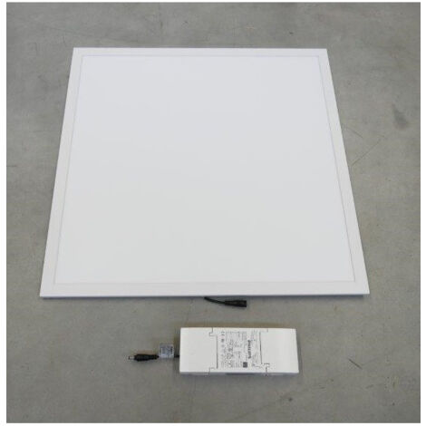 Plafonnier dalle LED 29W blanc pavé 595x595mm 4000K 3560lm alim 230V IP20 Basic Pannello FOSNOVA
