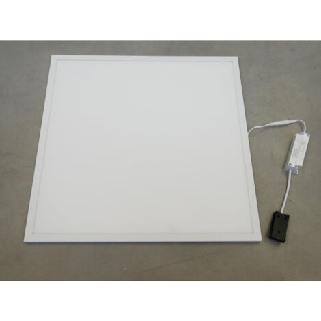 Plafonnier dalle LED cadre alu blanc 595x595x10.5mm 30W 4000K 3000lm alim 230V IP20 Ik03 Panel LED 600 Performance Ledvance