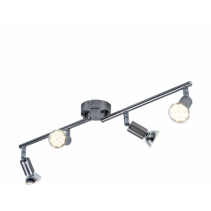 Changeur de couleur de gradateur de lumière de spot mural de spot de plafond dans un ensemble comprenant des ampoules LED RVB