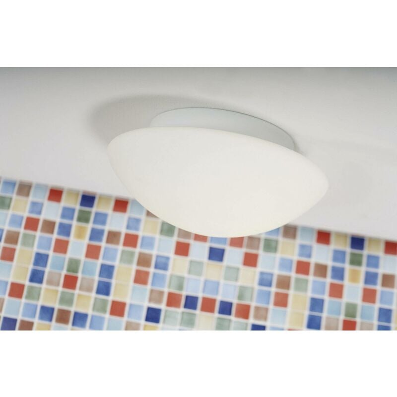 Plafonnier de salle de bain Nordlux Ufo Maxi E27 80 w blanc Q657601