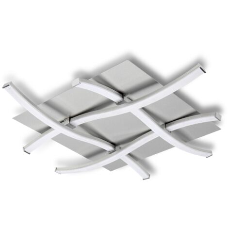 Plafonnier design carré - NUR - ampoule led deco mantra