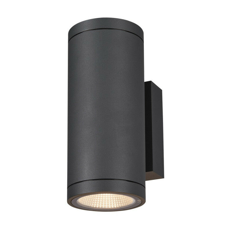 SLV - ENOLA applique ext rond M anthracite LED 19W 3000K/4000K IP65 up/down (1003425)