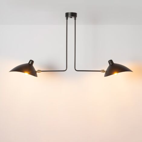Plafonnier design "Muller 2" - 2 x E27