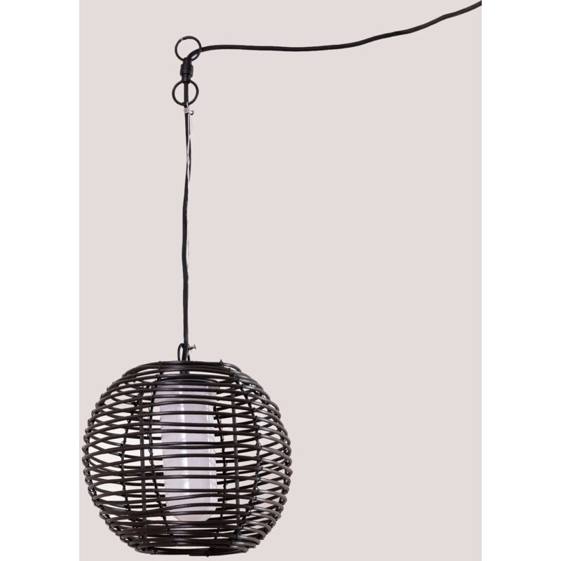 Sklum - Lampe Suspendue d´Extérieur effet Bois Bissel