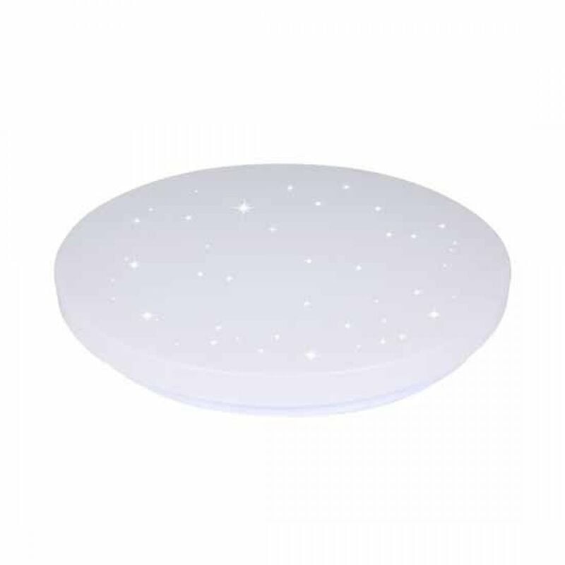 Plafonnier à leds 12W couleur changeante 3-en-1 effet ciel étoilé V-tac VT-8412