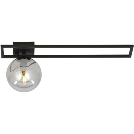 Plafonnier Emibig Imago 1xE14 dimmable noir graphite
