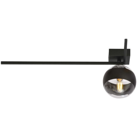 Plafonnier Emibig IMAGO noir E14 1x10W variable 50cm
