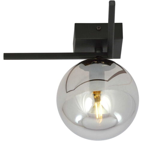 Plafonnier Emibig IMAGO noir/graphite 1xE14 métal dimmable