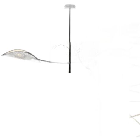 Plafonnier Emibig LOTUS 2 noir/or métal 2xE14 dimmable