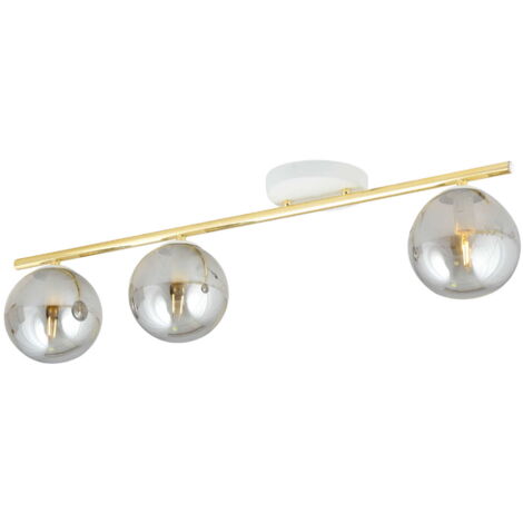 Plafonnier Emibig Monza 3 3xE14 dimmable or graphite