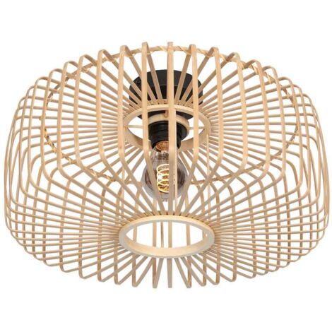 Plafonnier en bambou Bloeba Ø 50cm - 4145ZW