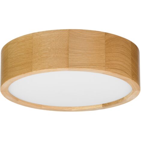Plafonnier en bois LEJA Plafond 275 Chêne pour salon, cuisine, salle de bain. Élégant.