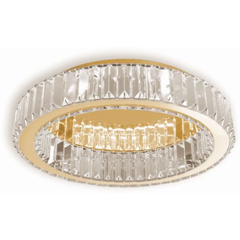 PLAFONNIER EN CRIST TOOLIGHT APP1719-C GOLD 40CM