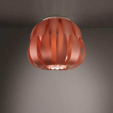 Plafonnier en cuivre Cm. 19 x 17h