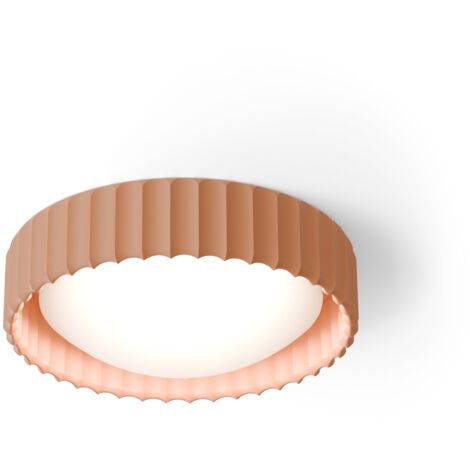 Plafonnier en plâtre couleur argile Plafonnier LED