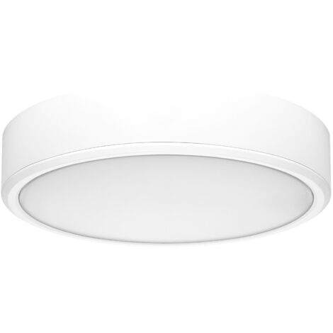 Plafonnier en saillie rond Lauri 22W 3000K/4000K/6000K 2300lm IP20 blanc RABALUX