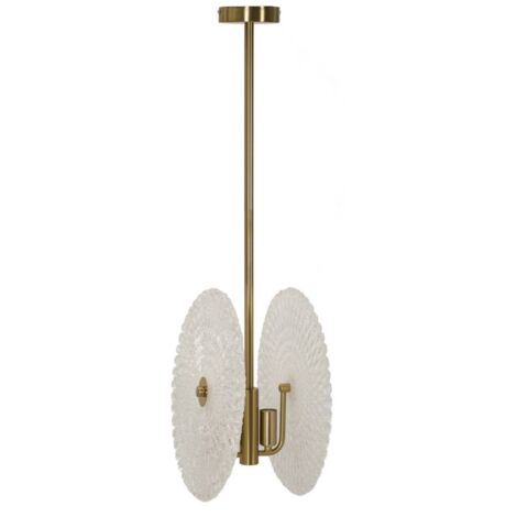 Plafonnier en verre 35 x 18 x 80 cm