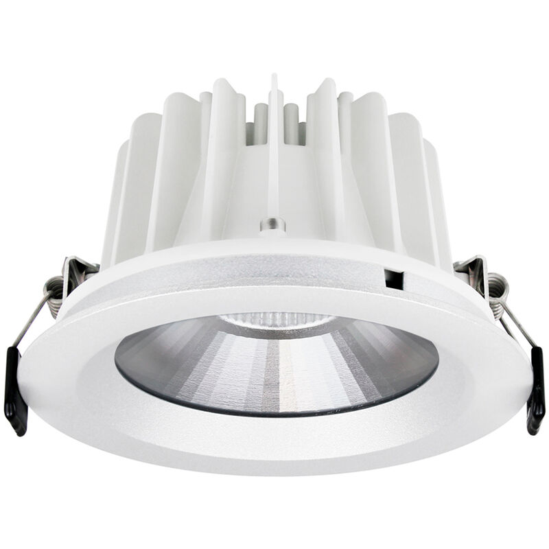 Plafonnier encastré ATIC IP65 LED COB 24W 4265lm(3590lm) CRI80 4000K 70º Blanc