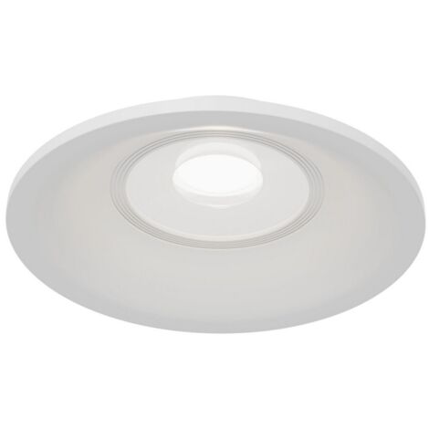 Plafonnier encastrable lampe salle à manger lampe cuisine 1 flamme blanche L 8,4 cm